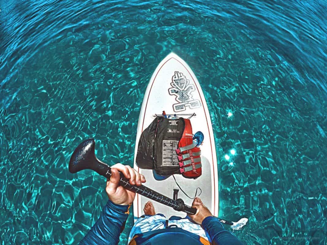 paddle boarding paradise