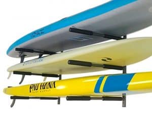 a picture of paddle board racks